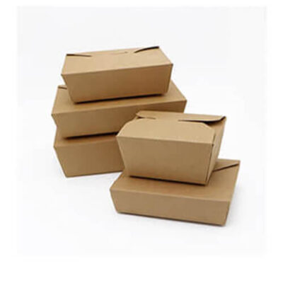 Kraft Paper Box 1500ml ,50oz