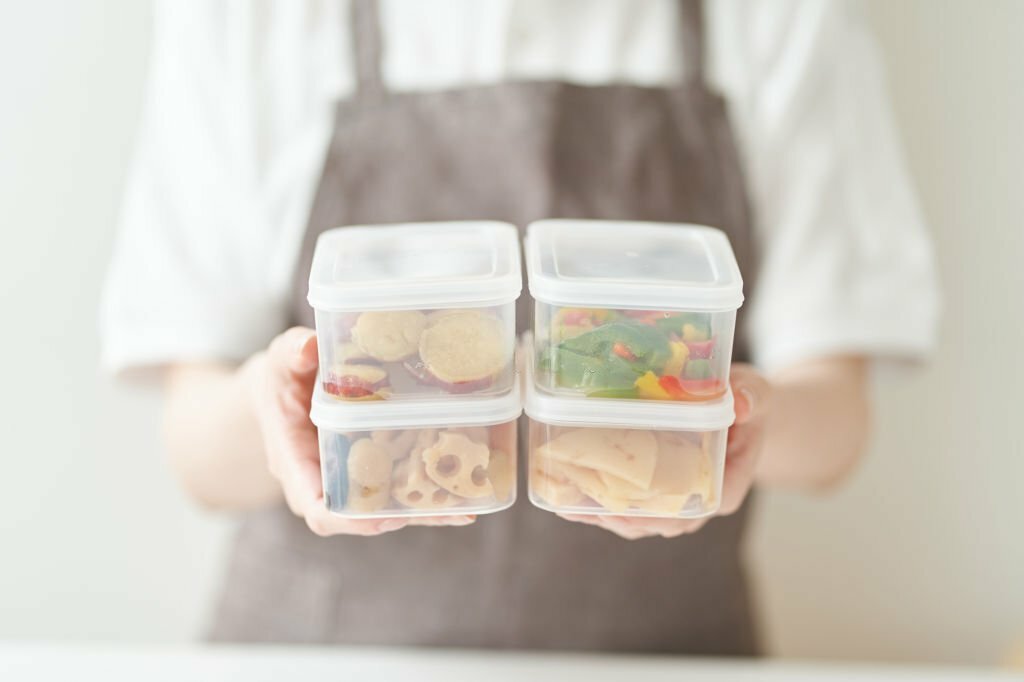 plastic containers