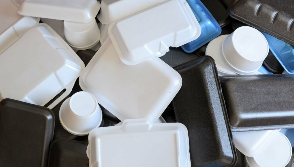 styrofoam containers