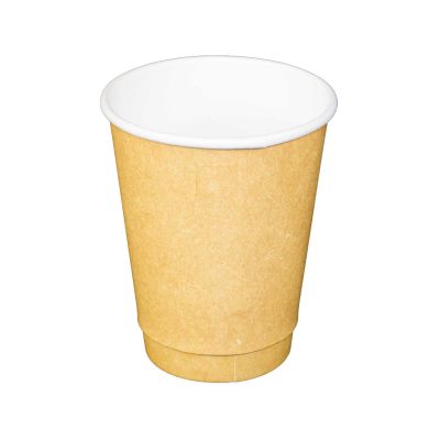 12oz Kraft Double Wall Paper Cup