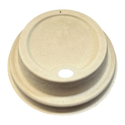 Sugarcane Lid for 10-20oz Paper Cup