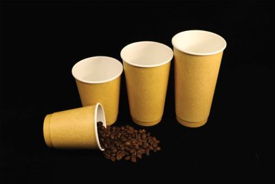 Vista Double Wall PE Lined Kraft Paper Cup