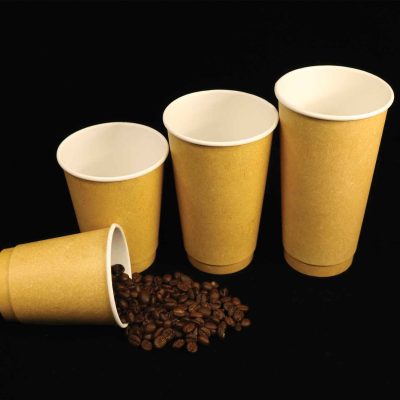 Vista Double Wall PE Lined Kraft Paper Cup