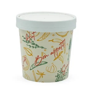 Tasty TMContainer & Paper Vented Lid Combos
