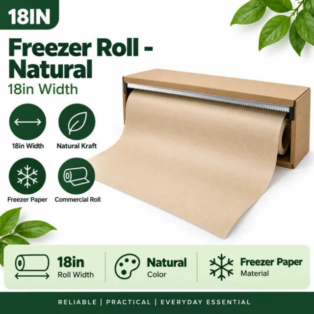 Freezer Roll – Natural – Width 18in