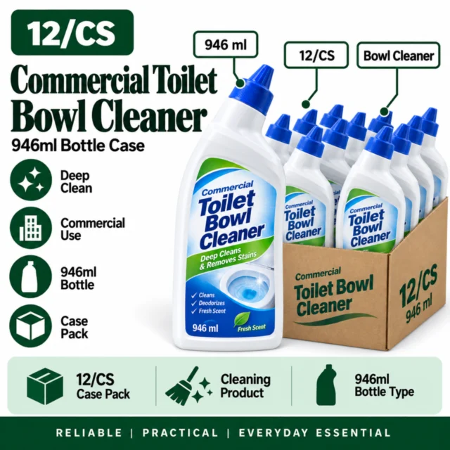 Commercial Toilet Bowl Cleaner 946ml Bottle (12/CS)