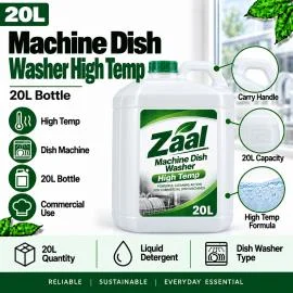 Zaal Machine Dish Washer High Temp 20L Bottle