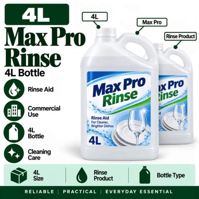 Max Pro Rinse 4L Bottle