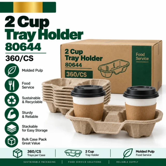 2 Cup Tray Holder - 80644 - 360/CS