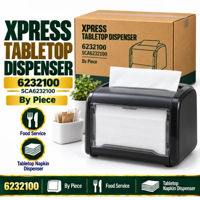 Xpress TableTop Dispenser By Piece - 6232100 (SCA6232100)
