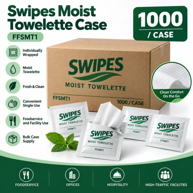 Swipes Moist Towellete Case - FFSMT1 - 1000/CS