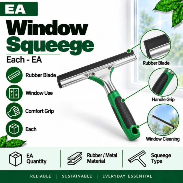 Window Squeege Each (EA)