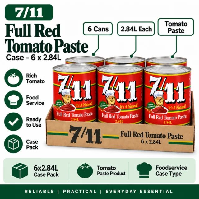 Full Red Tomato Paste Case - 6x2.84L
