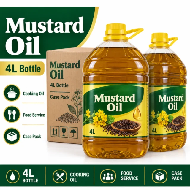 Mustard Oil 4l Bottle