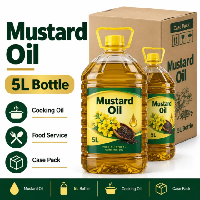Mustard Oil 5l Bottle