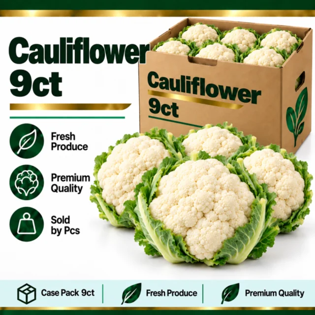 Cauliflower 9ct