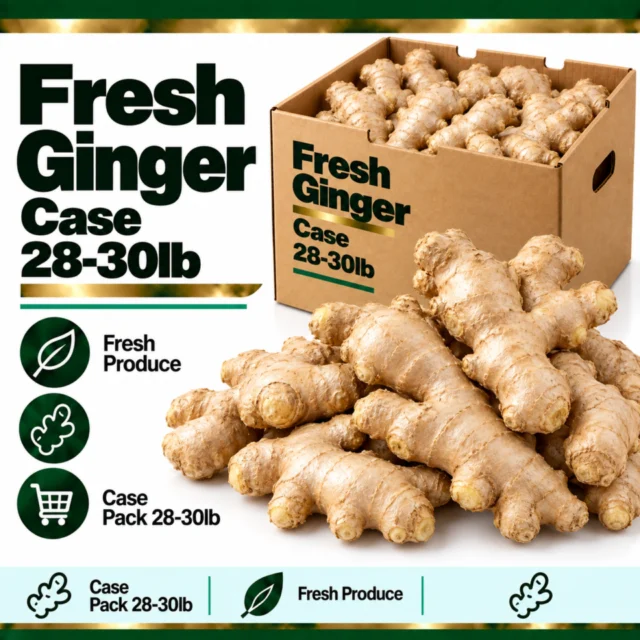 Fresh Ginger Case (28-30lb)