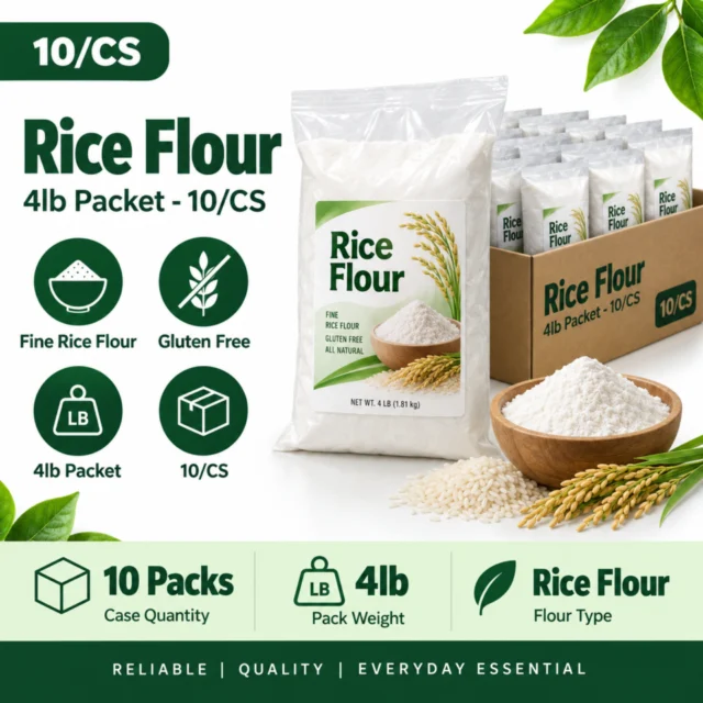 Rice Flour 4lb Packet (10/CS)