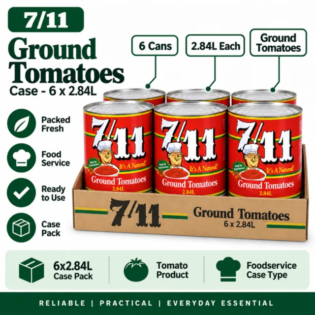 7-11 Ground Tomatoes Case - 6x2.84L