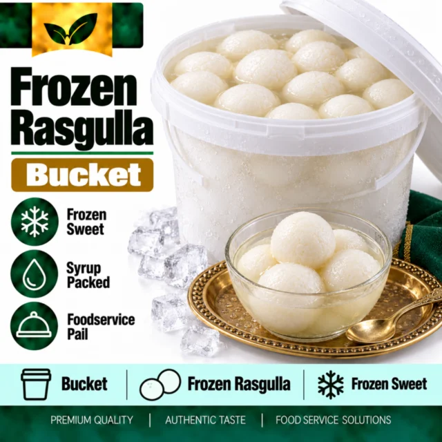 Frozen Rasgulla Bucket