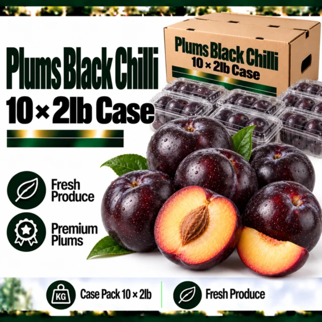 Plums Black Chilli - 10 × 2lb Case