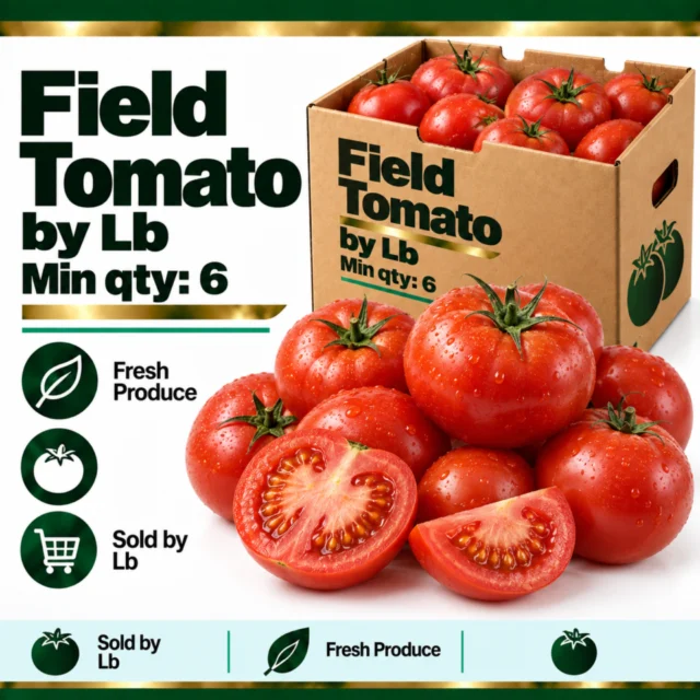 Field Tomato by Lb (Min qty: 6)