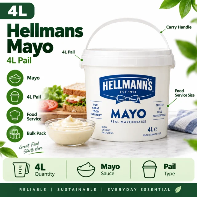 Hellmans Mayo 4l Pail