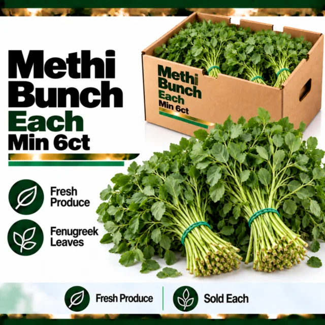 Methi Bunch Each (Min 6ct)