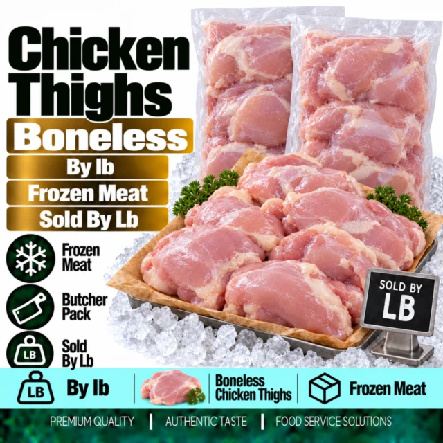 Chicken Thighs Boneless by lb