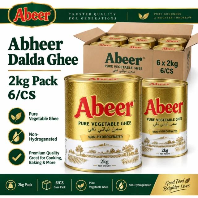 Abheer Dalda Ghee 2kg Pack (6/CS)