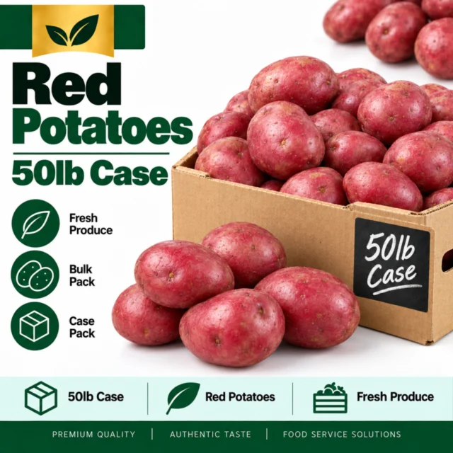 Red Potatoes 50lb Case