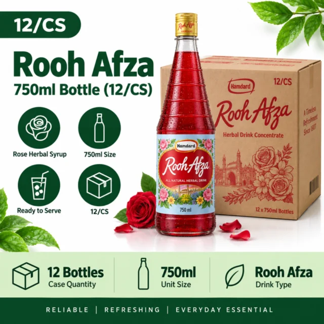 Roohafza 750ml Bottle (12/CS)