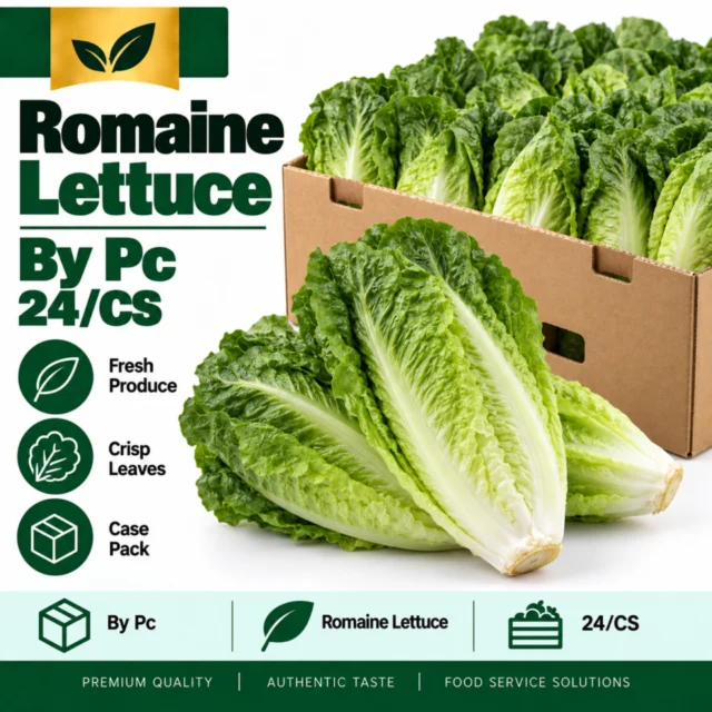 Romaine Lettuce by Pc (24/CS)