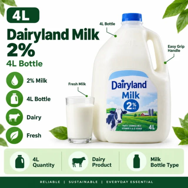 Milk Dairyland - 2% - 4L Bottle