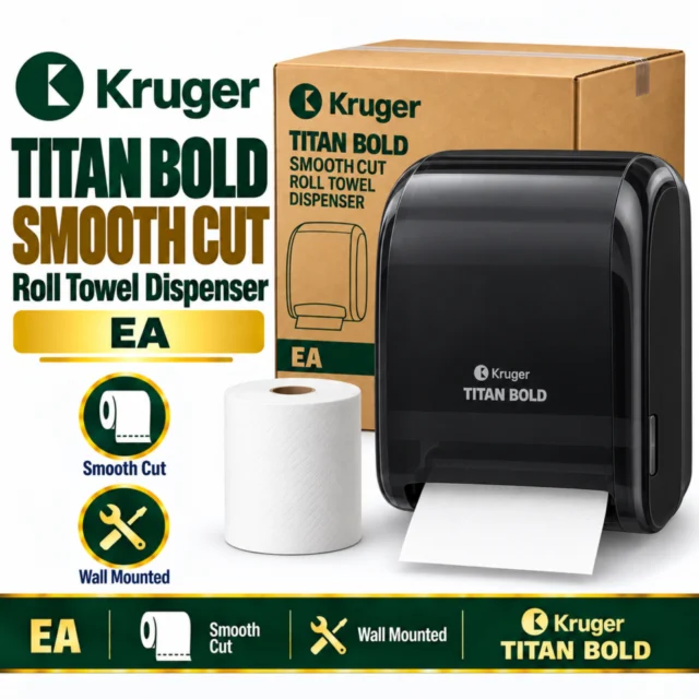 Titan Bold Smooth Cut Roll Towel Dispenser EA