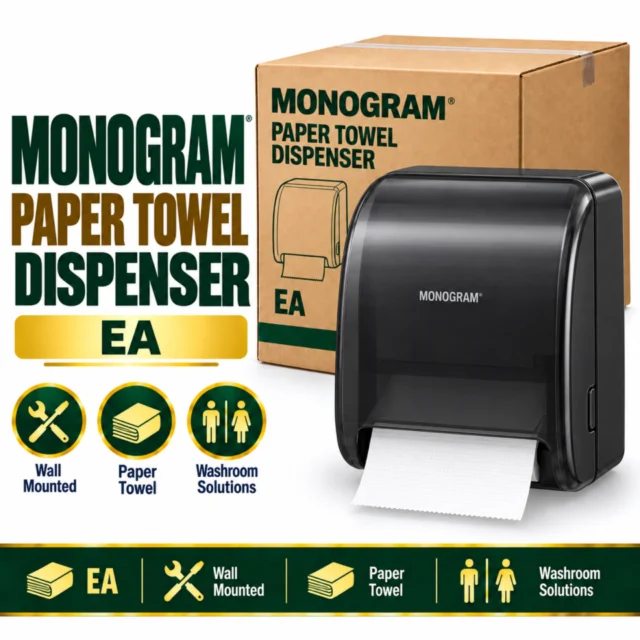 Monogram Paper Towel Dispenser EA