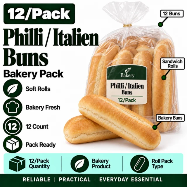 Philli / Italien Buns Pack - 12/Pack
