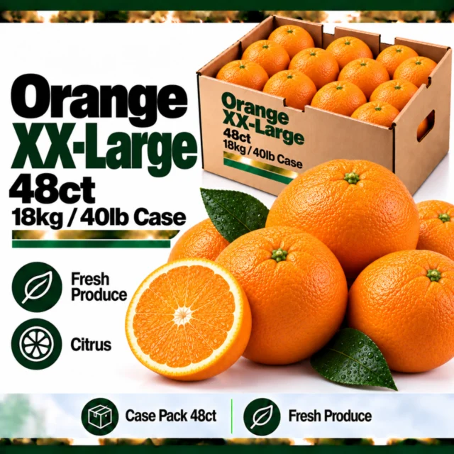 Orange XX-Large 48ct/18kg/40lb Case