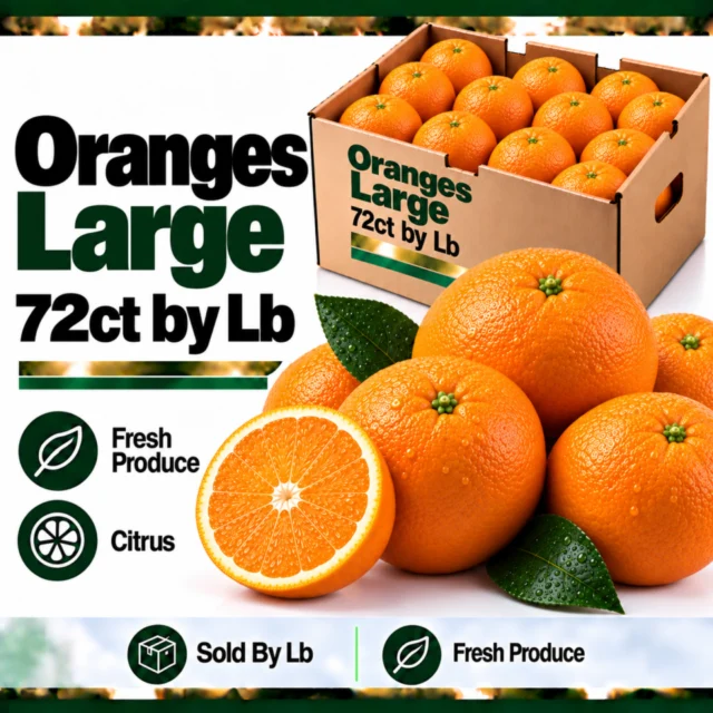 Oranges Large 72ct by Lb