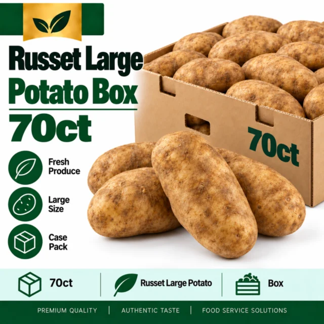 Russet Large Potato Box - 70ct
