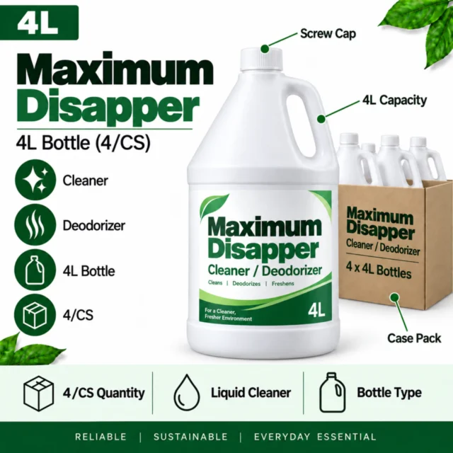 Maximum Disapper 4L Bottle (4/CS)