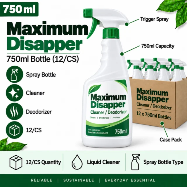 Maximum Disapper 750ml Bottle (12/CS)