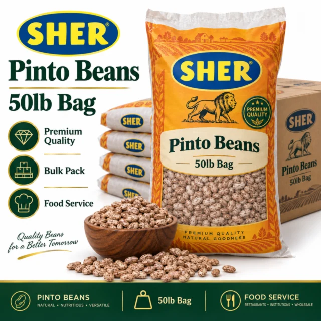 Sher Pinto Beans 50lb Bag